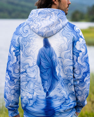 Jesus Walking On Water Men's All Over Print Shirt - Tyqy0307264