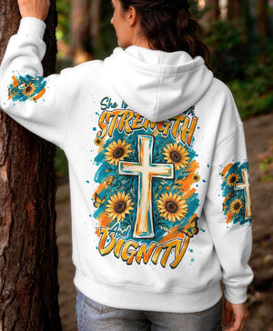 She Is Clothed With Strength Women's All Over Print Shirt - Tlhg1007263