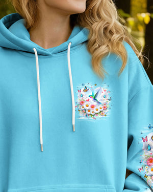 I Believe There Are Angels Among Us Hummingbird Women's All Over Print Shirt - Tyqy0602262