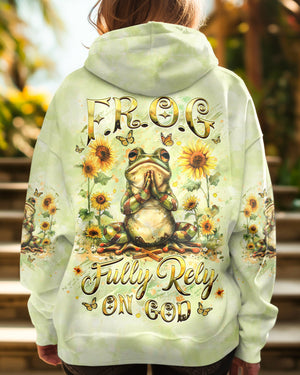 Fully Rely On God Women's All Over Print Shirt - Yhhg0609243
