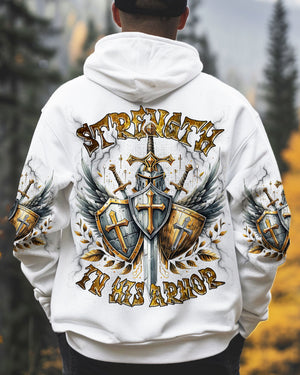 Strength In His Armor Men's All Over Print Shirt - Tlnz0408253