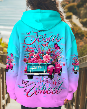 Jesus Take The Wheel Women's All Over Print Shirt - Yhhg2301254