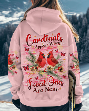 Cardinals Appear When Loved Ones Are Near Women's All Over Print Shirt - Tlnz0201251