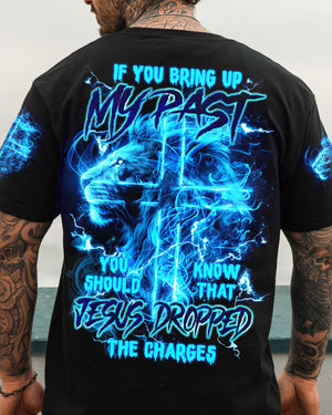 Jesus Dropped The Charges Lion Men's All Over Print Shirt - Tlnz0405242