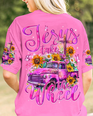 Jesus Take The Wheel Women's All Over Print Shirt - Tyqy2607241