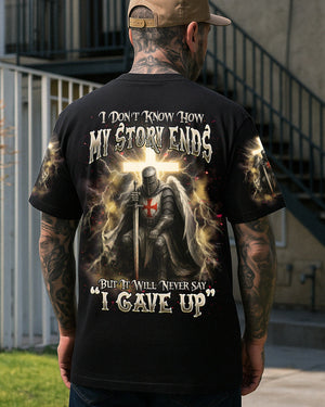 I Don't Know How My Story Ends Warrior Men's All Over Print Shirt - Tlnz2904253