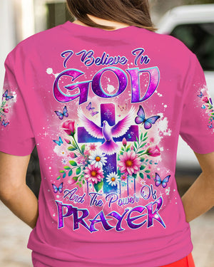 I Believe In God Women's All Over Print Shirt - Tlnz2307244