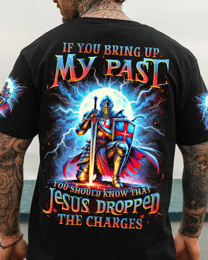 Jesus Dropped The Charges Warrior Men's All Over Print Shirt - Tlnz1707242