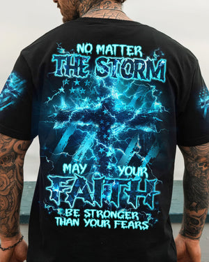 No Matter The Storm Men's All Over Print Shirt - Tlnz1204245