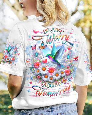 Do Not Worry About Tomorrow Women's All Over Print Shirt - Yhhg0404251