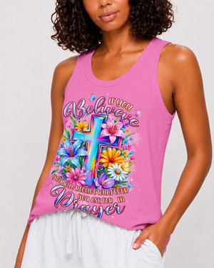 If You Believe Women's All Over Print Shirt - Typq0408261