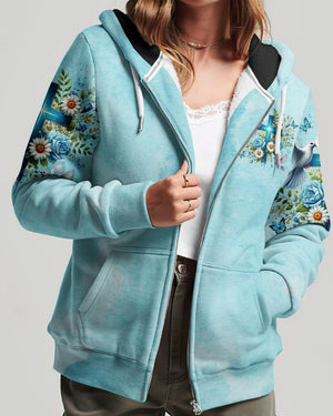 I Believe In God Floral Cross Dove Women's All Over Print Shirt - Tltr1506244