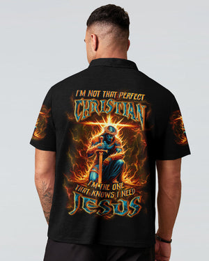 I'm Not That Perfect Christian Men's All Over Print Shirt - Yhln2609243