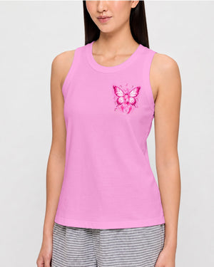 In October We Wear Pink Butterfly Breast Cancer Awareness Women's All Over Print Shirt - Tlnt2107264
