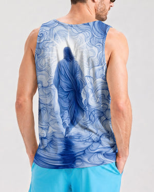Jesus Walking On Water Men's All Over Print Shirt - Tyqy0307264