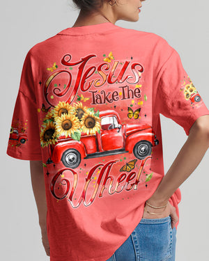 Jesus Take The Wheel Women's All Over Print Shirt - Tyqy1704262
