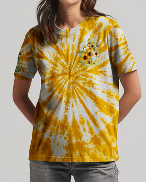 Lord Stood With Me Cross Flowers Women's All Over Print Shirt - Tyln2304261
