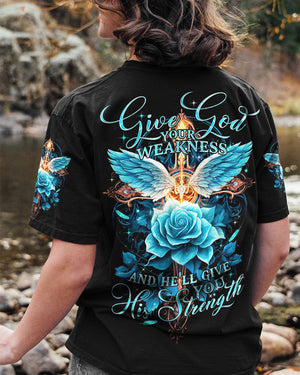 He'll Give You His Strength Women's All Over Print Shirt - Tytm2706234