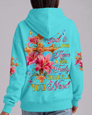 If God Is All You Have Cross Women's All Over Print Shirt - Tyqy0408262