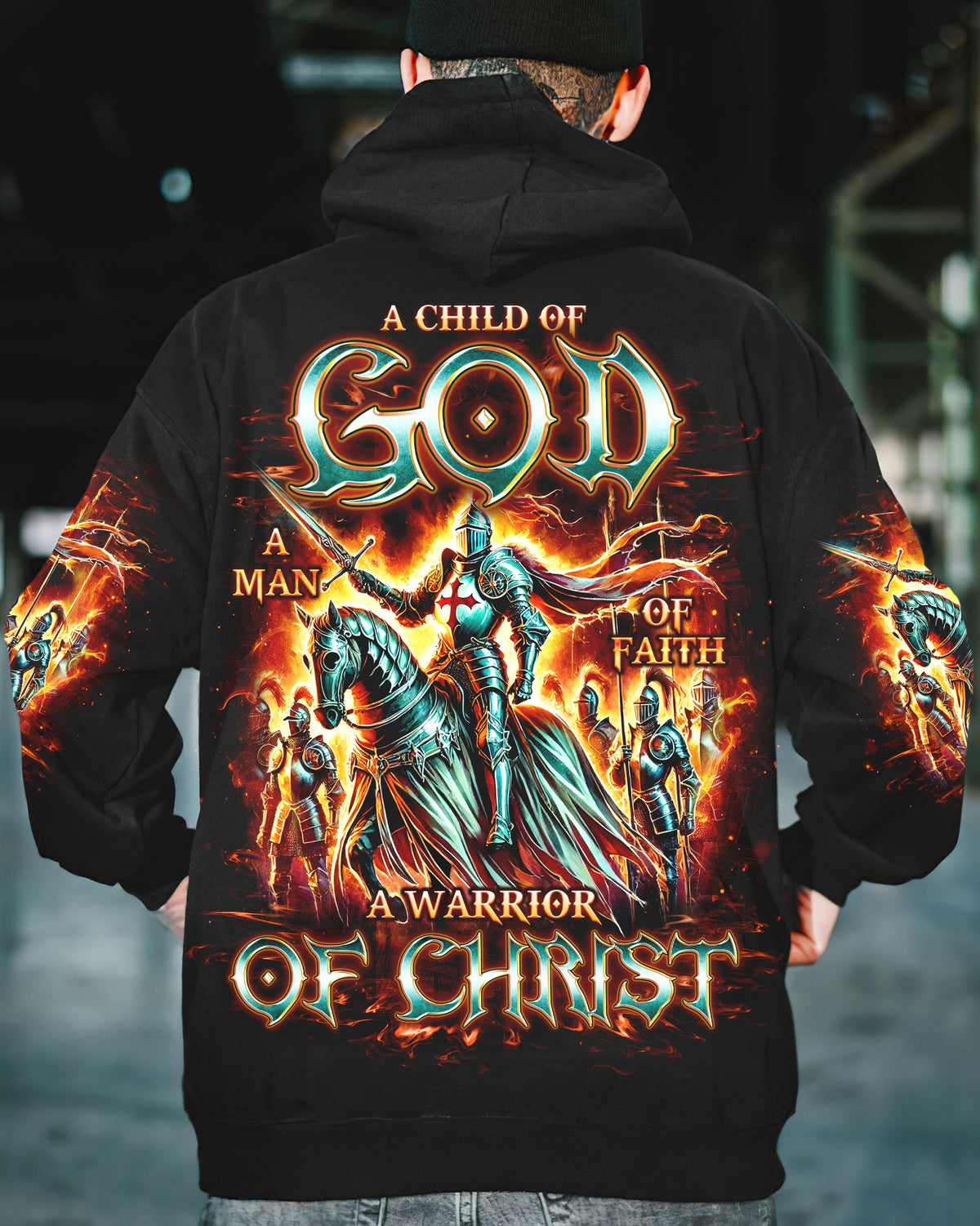 I'm A Warrior Of God Men's All Over Print Shirt - Tlno2208243