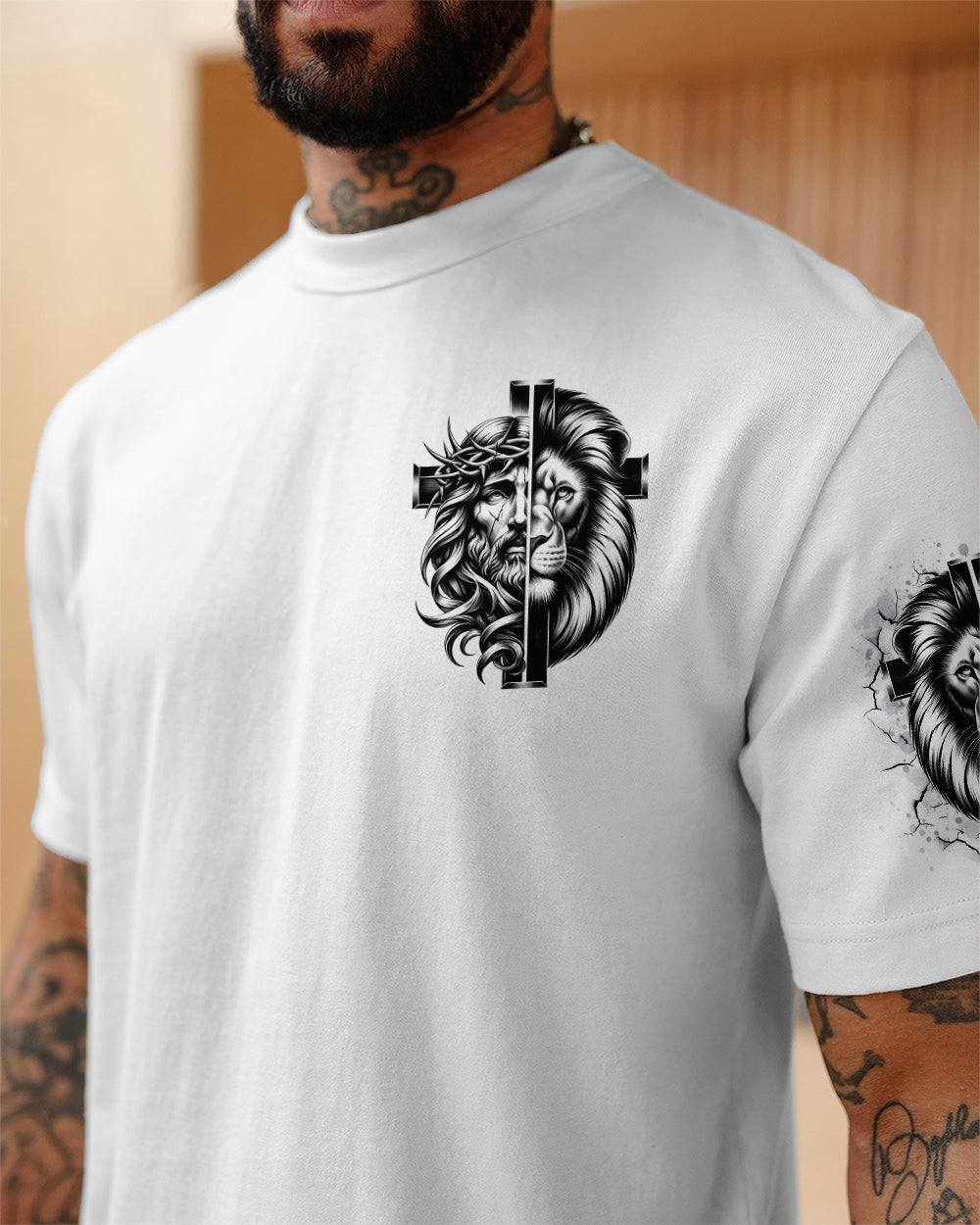 The Reason I’m Old And Wise Lion Men's All Over Print Shirt - Tlno0602261