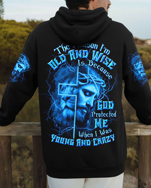 The Reason I’m Old And Wise Lion Men's All Over Print Shirt - Tltw2212254