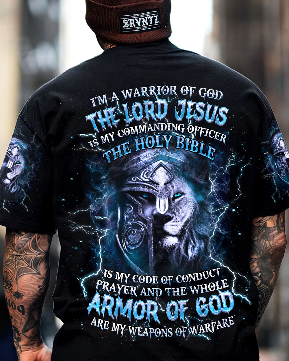 I'm A Warrior Of God Men's All Over Print Shirt - Yhhn1305243