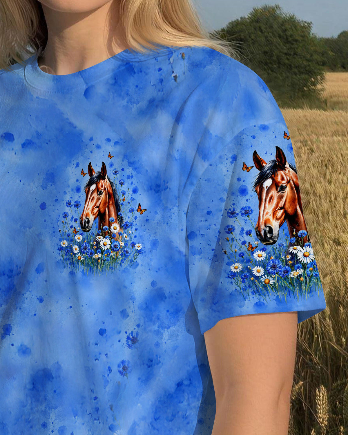With God All Things Are Possible Horse Women's All Over Print Shirt - Tltw2606264