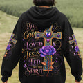 Blessed By God Cross Rose Women's All Over Print Shirt  - Tltw1205264