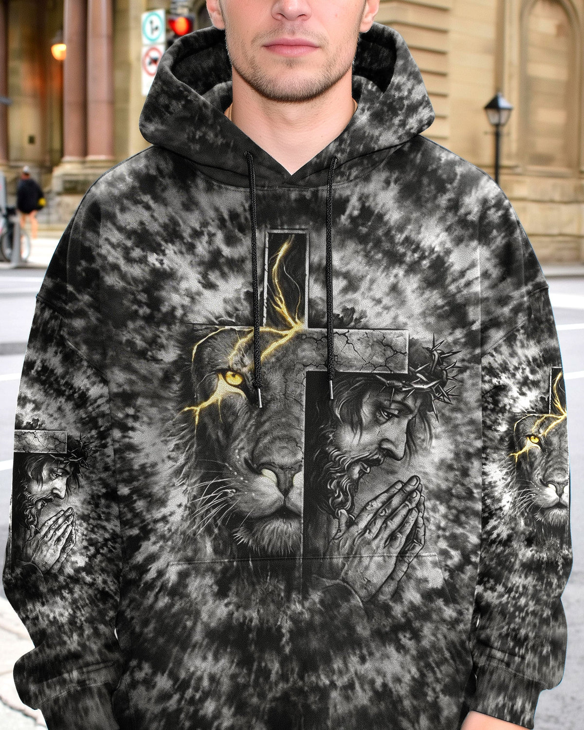 Lion Of Judah’s Prayer Men's All Over Print Shirt - Yhhn2302261