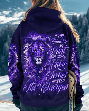 Jesus Dropped The Charges Lion Women's All Over Print Shirt - Tlno3112243