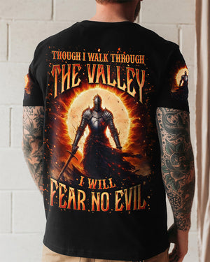 I Will Fear No Evil Warrior Men's All Over Print Shirt - Yhln1002261