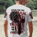 Stand For The Flag Kneel For The Cross Men's All Over Print Shirt - Tltw2005265