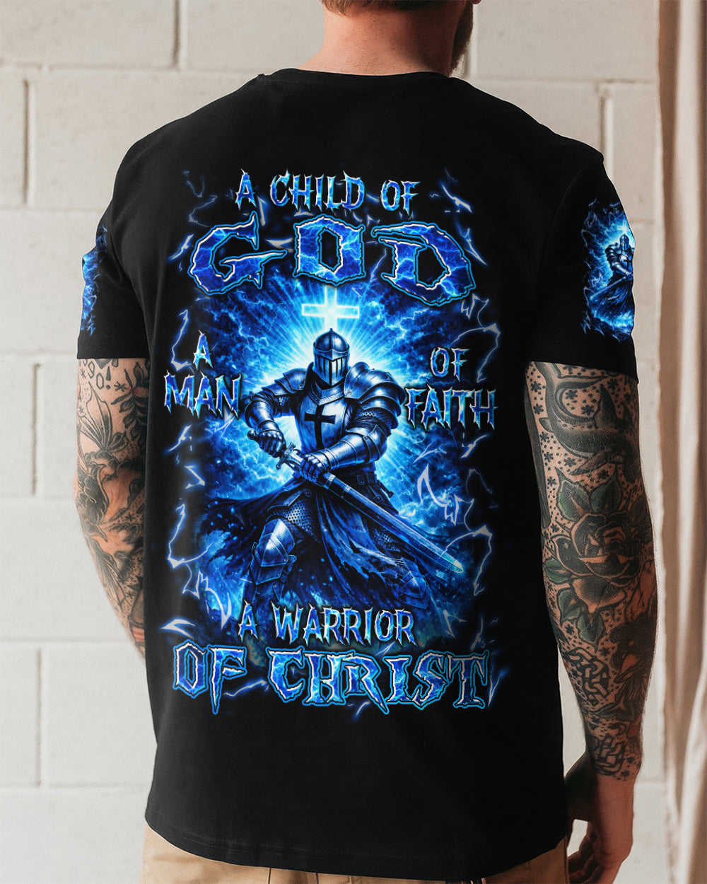 A Warrior Of Christ Men's All Over Print Shirt - Yhln2602261