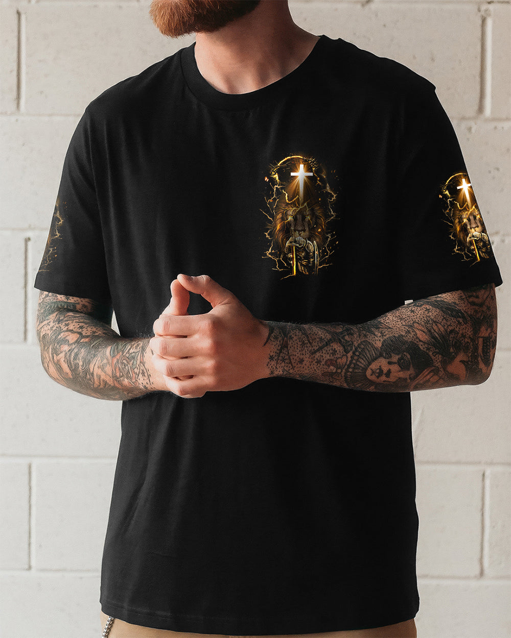 Led By The Spirit Men's All Over Print Shirt - Tyqy2502263