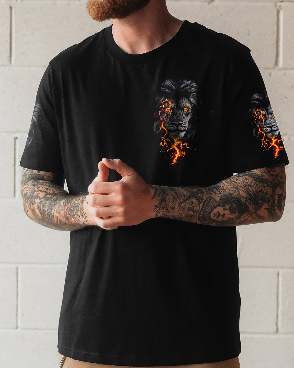 The Reason I’m Old And Wise Lion Men's All Over Print Shirt - Tltw0902261