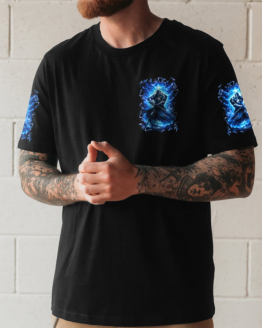 A Warrior Of Christ Men's All Over Print Shirt - Yhln2602261