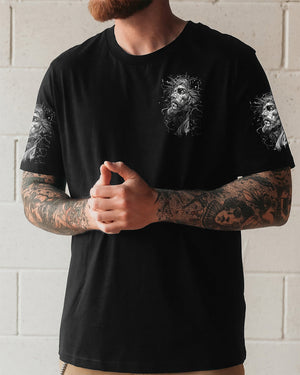 It Is God Who Arms Me With Strength Men's All Over Print Shirt  - Tlhn3003261