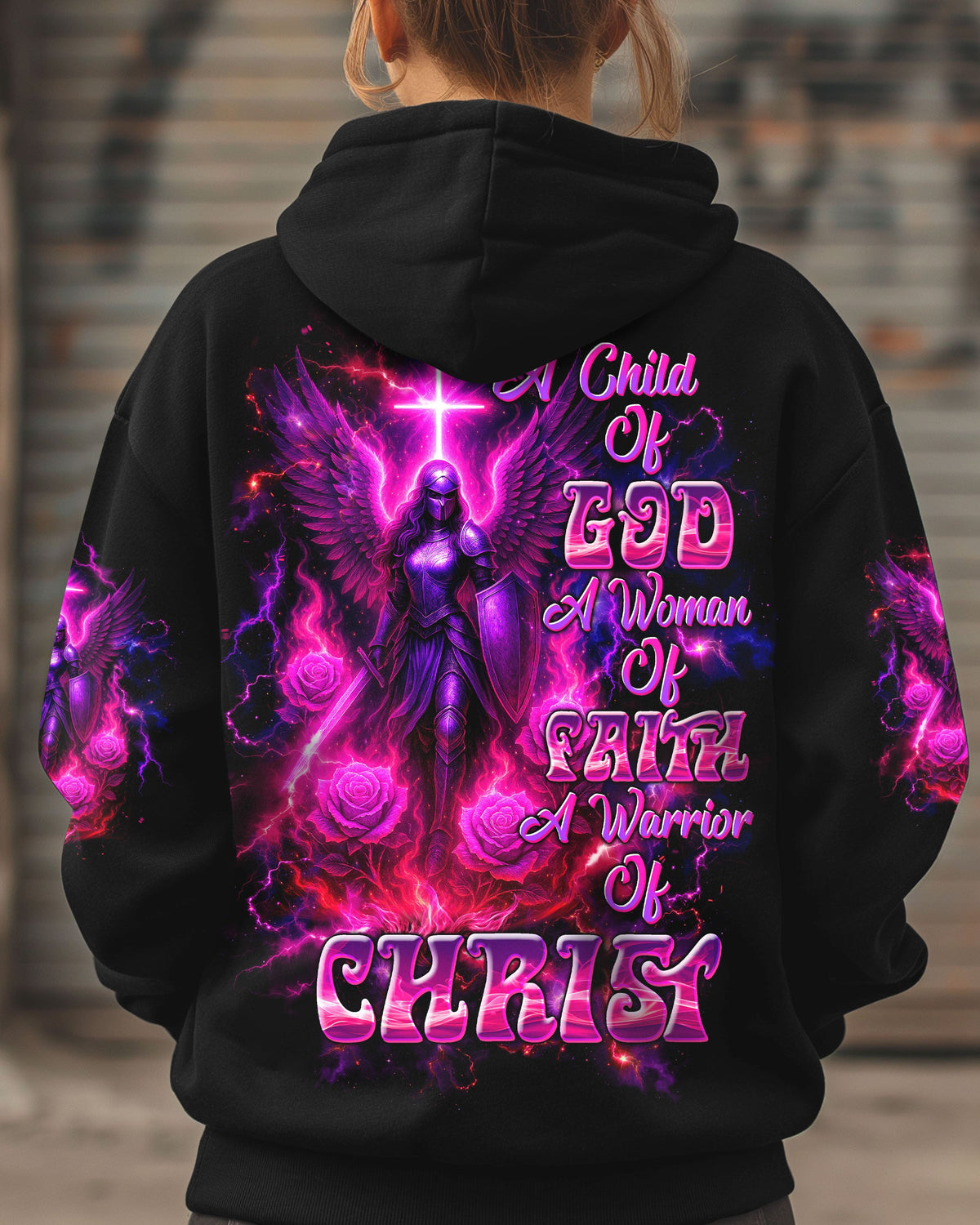 A Child Of God A Woman Of Faith Warrior Women's All Over Print Shirt  - Tltw1807254
