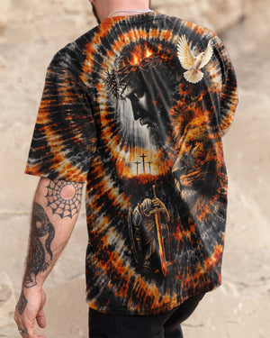 Lion Jesus Swirl  Men's All Over Print Shirt  - Tlnt0502262