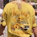Jesus Take The Wheel Women's All Over Print Shirt - Tytd1212231