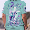 With God All Things Are Possible Horse Women's All Over Print Shirt - Tlnt3110232
