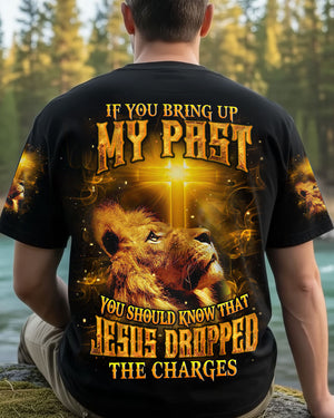 Jesus Dropped The Charges Lion Men's All Over Print Shirt - Yhhn3110252