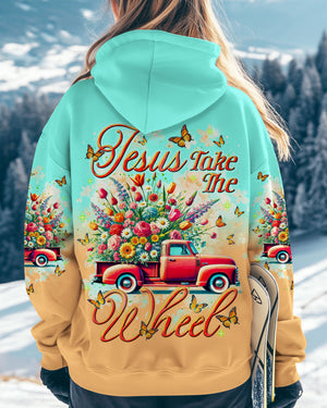 Jesus Take The Wheel Women's All Over Print Shirt - Tlnt2202252