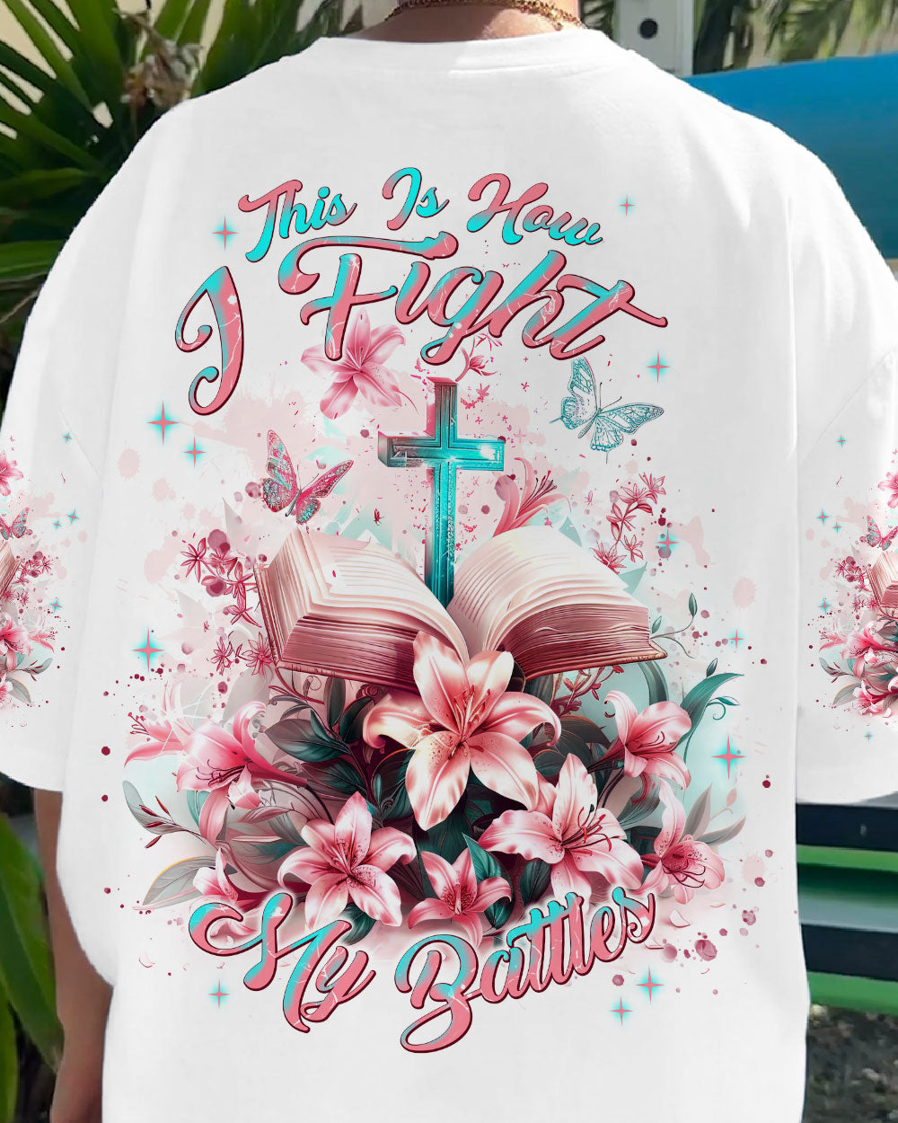 This Is How I Fight My Battles Women's All Over Print Shirt - Tlnt0304244