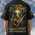 I Can Do All Things Cross Warrior Men's All Over Print Shirt - Yhln2104253