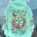 God Is With You Lamb Women's All Over Print Shirt - Tlnt1501252