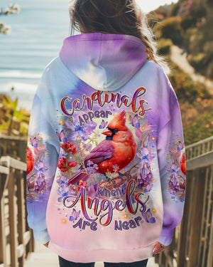 Cardinals Appear When Angels Are Near Women's All Over Print Shirt - Tltr1501253
