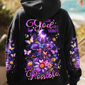 With God All Things Are Possible  Women's All Over Print Shirt - Tlnt0912244