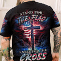 Stand For The Flag Kneel For The Cross Men's All Over Print Shirt - Yhln2807233
